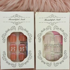 BOGO!! Brand New BEAUTIFUL NAIL FALSE TOE NAILS-2CT.